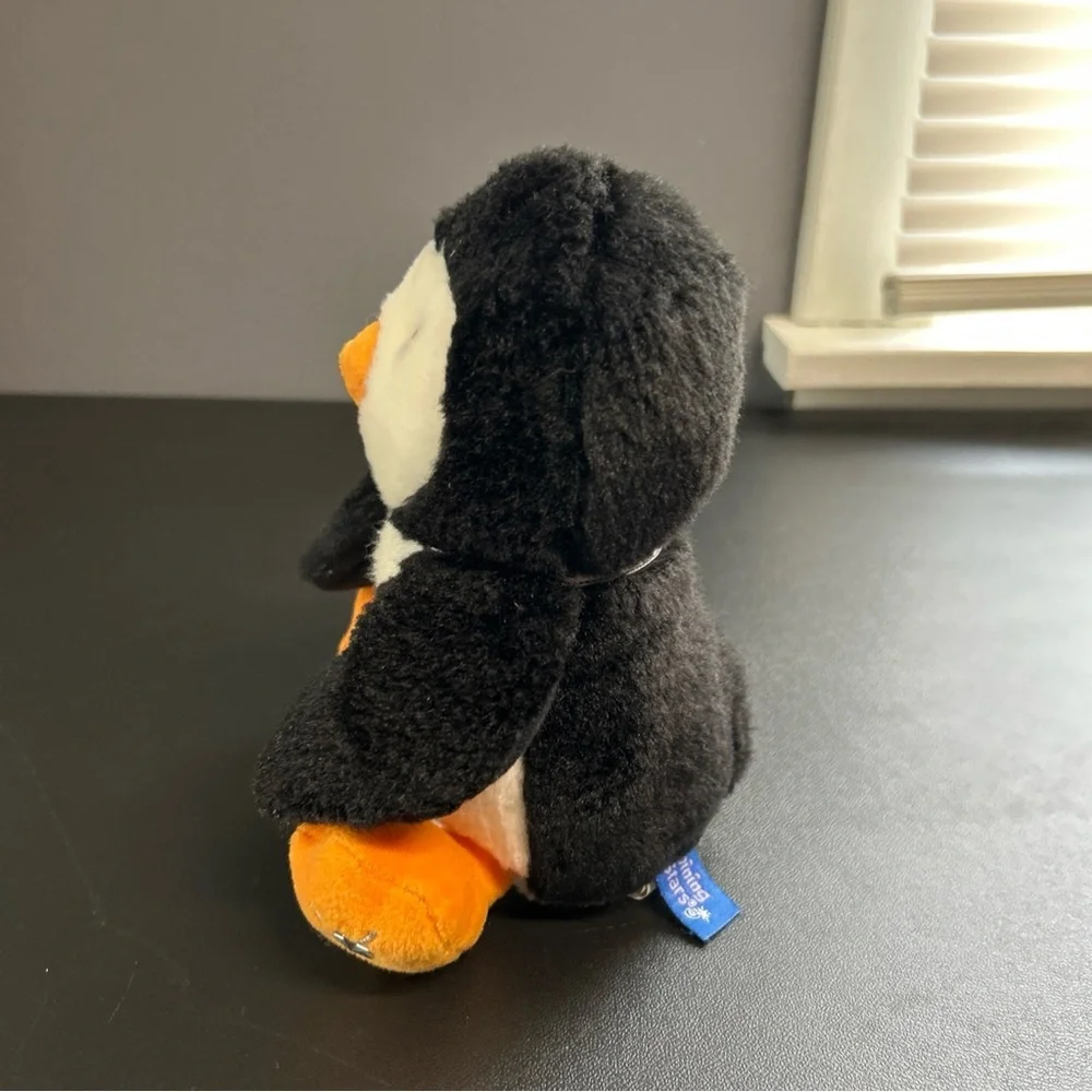 Russ 2006 Shining Stars  7” Tall Plush- Beanie Penguin Stuffy Stuffed‎ Animal